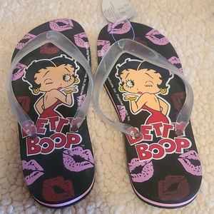 Betty boop flip flops